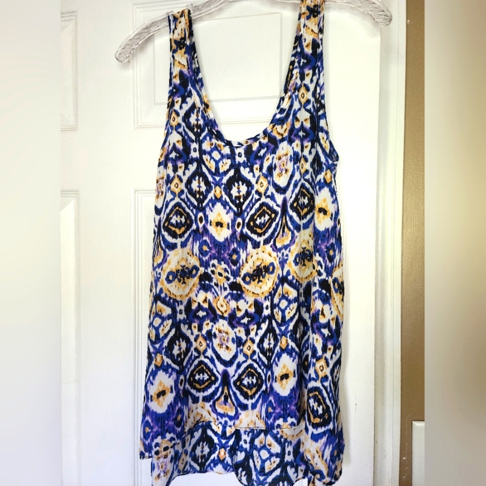 Blue tank top